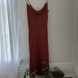 Park & Fifth Waldorf Dress - Rust